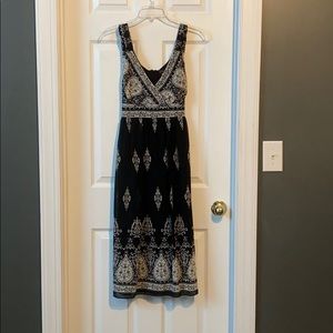 Black and white dress
